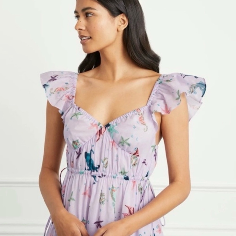 Hill House Lucia mini in lilac sea creatures